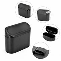 Araba Çöp Kutusu Kapaklı - Siyah