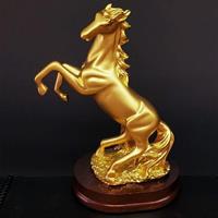 Dekoratif Şaha Kalkan At Biblosu Gold 