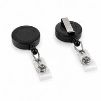 Lamiess 351D Yuvarlak Yoyo Kart Tutucu - Siyah