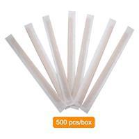 REFF 11 Cm Kağıt Sargılı Tahta Karıştırıcı Poşet 500 Adet 