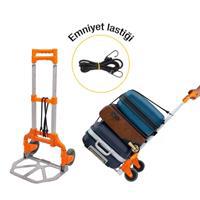 Jacx PTA 01 Katlanır Paket Taşıma Arabası 65 kg - Turuncu