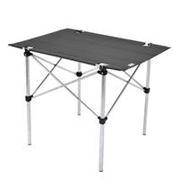 Exent Katlanır Kamp Sehpası 50 x70 cm - Siyah