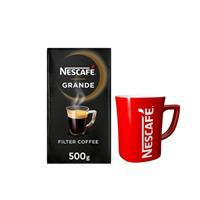 Nescafe Grande Filtre Kahve 500 g Alana 2 Adet Kupa Bardak Hediye	