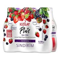 Kızılay Plus Açai & Çilek Aromalı Maden Suyu 200 ml x 24 Adet
