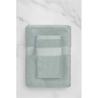 2 Parça Battal Lüks Premium Banyo Spa Havlu Takımı 90x170 Cm Açık Gri