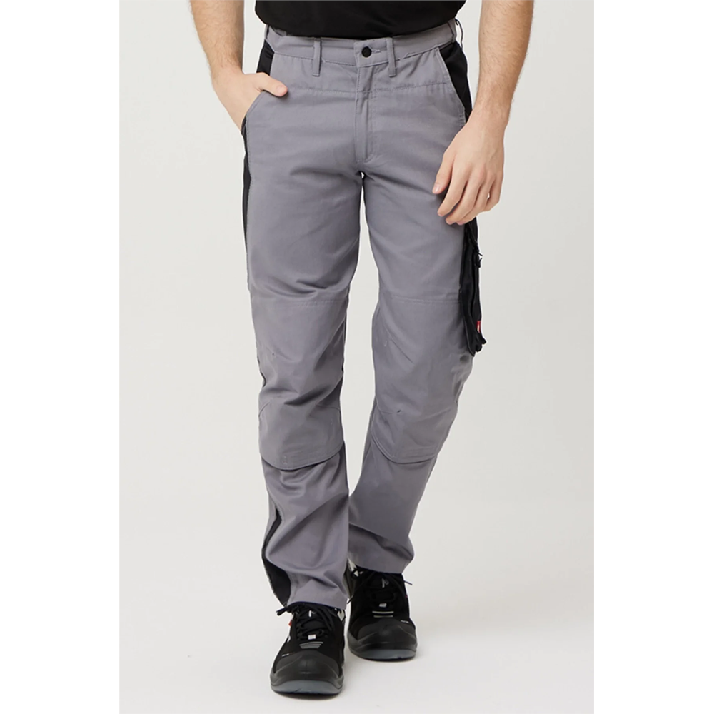 Allium Pantolon - Dayanıklı, Şık ve Konforlu İş ve Outdoor Pantolon GRİ-SİYAH 40