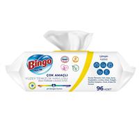 Bingo Limon Kokulu Yüzey Temizleyici Mendil - 96 Yaprak