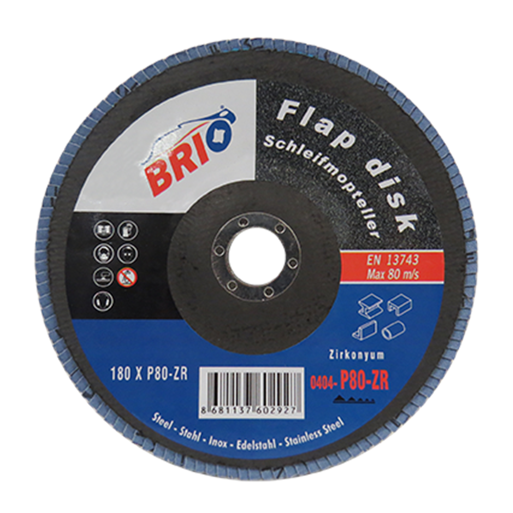 Brio Flap Disk 180Xp60 Zr