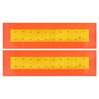 Brio Reflektör Tır Şerit Sticker 2Li 56X20