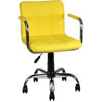 Bürocci 9503D0113 Carla Çalışma Koltuğu-Sarı Deri