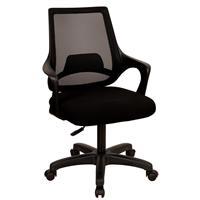  Bürocci 2375B0541 Enzo Fileli Çalışma Koltuğu-Siyah File