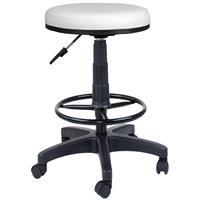 Bürocci 2999U0109 Plastik Ayaklı Yüksek Tabure-Beyaz