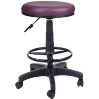 Bürocci 2999U0124 Plastik Ayaklı Yüksek Tabure-Mor