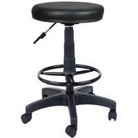 Bürocci 2999U0101 Plastik Ayaklı Yüksek Tabure-Siyah