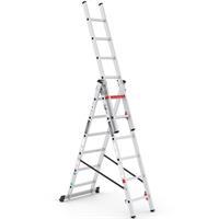 Çağsan Trıocombi TS6160 6 Basmaklı Üç Parçalı Çok Amaçlı Alüminyum Merdiven