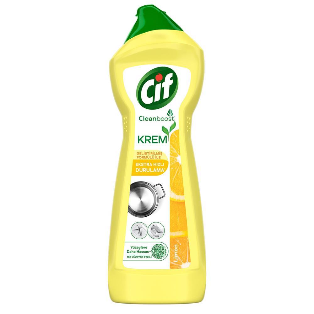 Cif Krem Temizleyici Limon - 750 ml
