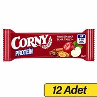 Corny Elma Tarçın Protein Bar 45 g x 12 Adet