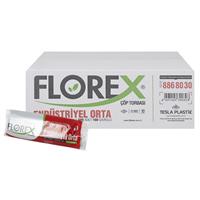 Florex 527 Endüstriyel Çöp Poşeti Orta Boy 55 x 60 cm 20 Adet - Siyah x 25 Adet