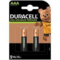 Duracell Şarj Edilebilir Ni-Mh AAA/HD03 İnce Kalem Pil 900 mAh 2 Adet