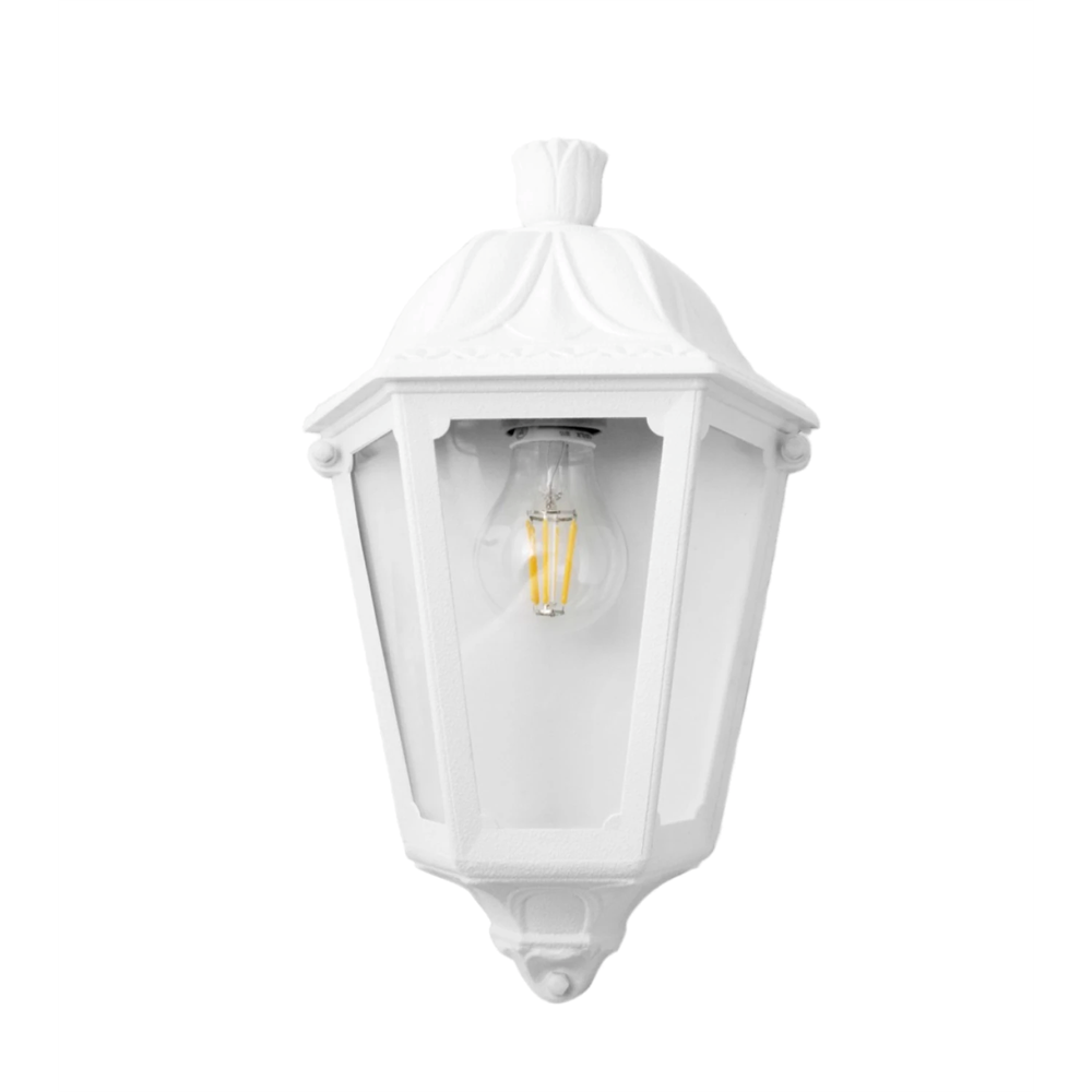 Fumagalli IESSE Siyah Duvar Aplik E27 Beyaz