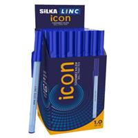 Silka İcon Tükenmez Kalem 1.0 mm - Mavi 