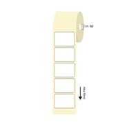 Tanex Termal Rulo Etiketi 58 x 40 mm 500 Adet - Beyaz