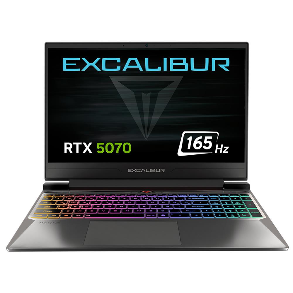 Excalibur G880 i7 13620H 32GB DDR5 RAM 1TB M2 8 GB RTX 5070 Freedos..