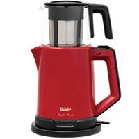 Fakir Tea N More Cam Demlikli Çay Makinesi – Kırmızı