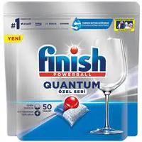 Finish Powerball Quantum Bulaşık Makinesi Tableti 50 Adet - Özel Seri