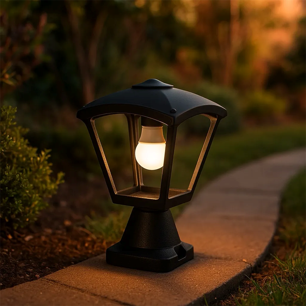 Fumagalli Mididisma-Dario Siyah Bahçe Armatür E27 Siyah