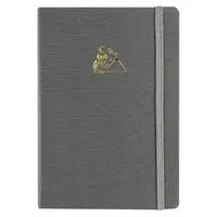 Victorias Journals Bujo Kraft Defter Keten 96 Yaprak 150 gr. Çizgili - Gri