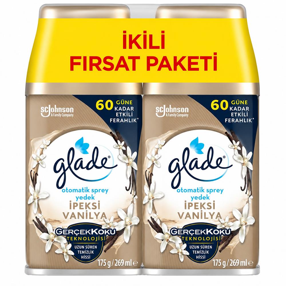 Glade Oda Kokusu Sprey 2 x 269 ml - İpeksi Vanilya
