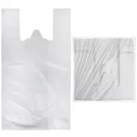 Market Hışır Poşet Büyük Boy 30 x 60 cm Kalsitli Beyaz 1 Kg