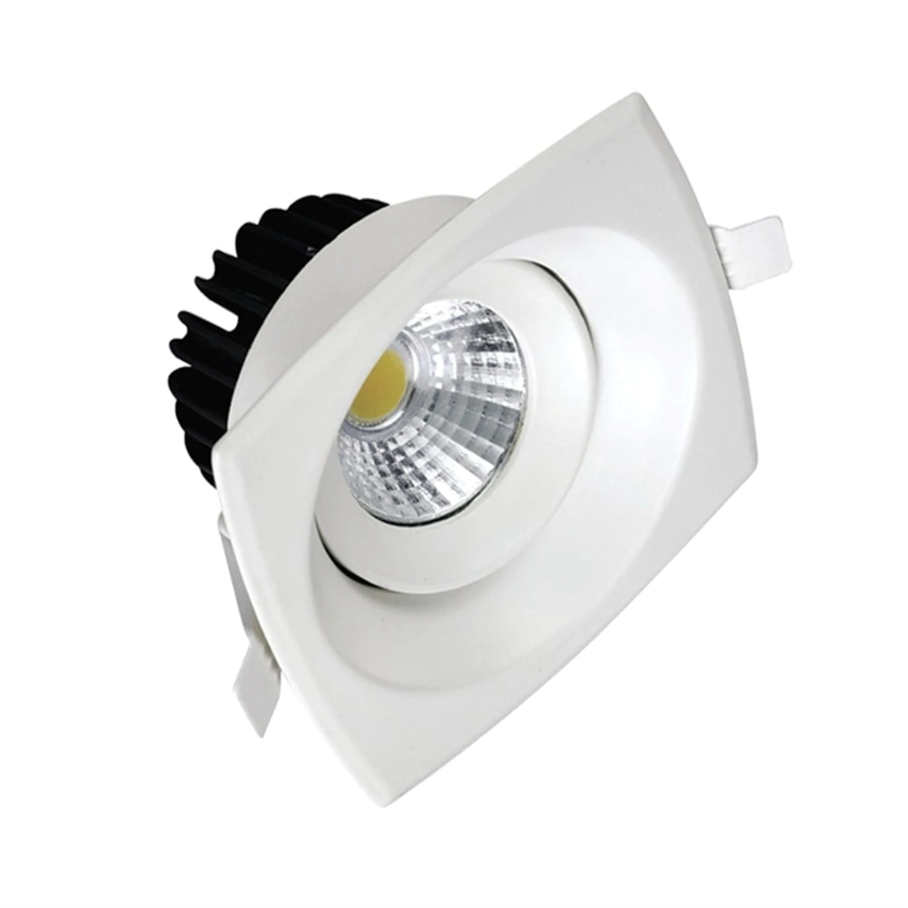 ACK 8W Hareketli Sıva Altı Kare Led Spot 6500K Beyaz