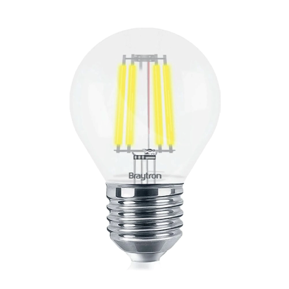 Braytron 4W G45 E27 3000K Led Ampül Şeffaf