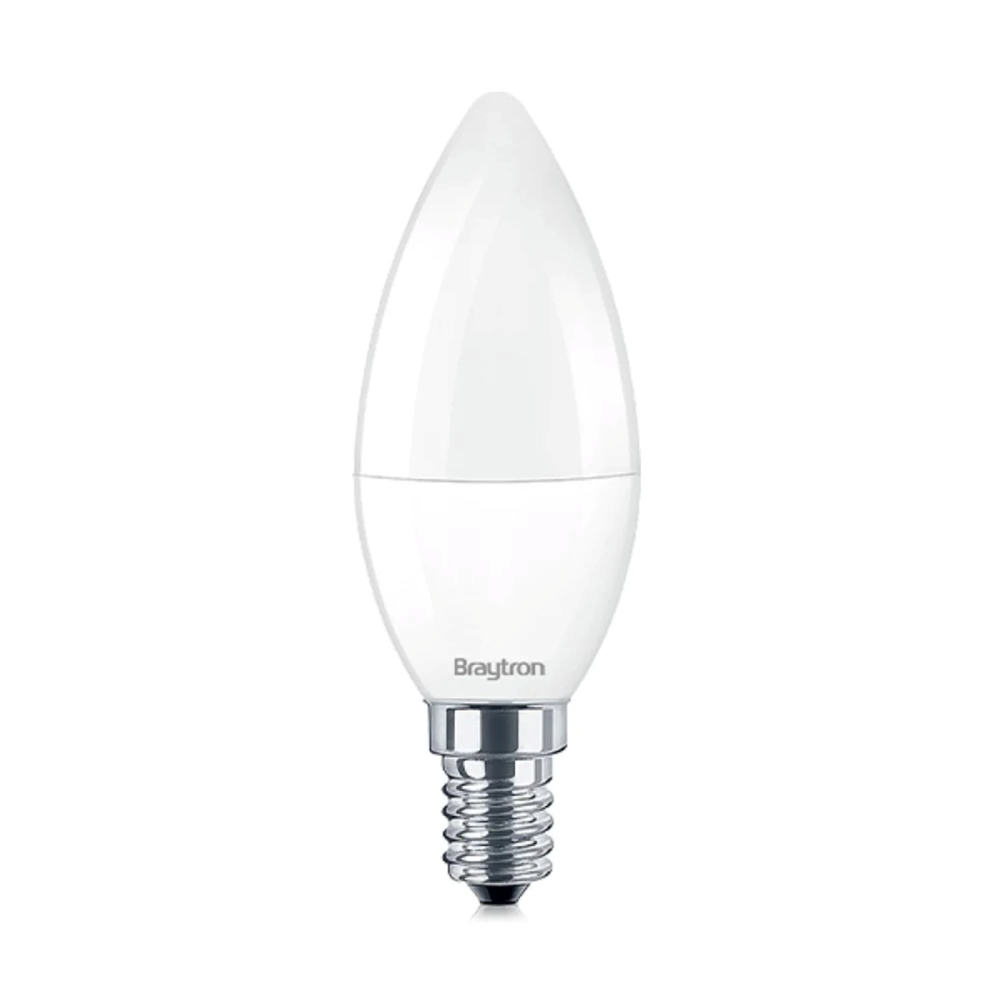 Braytron 5W C37 E14 6500K Led Ampül Beyaz