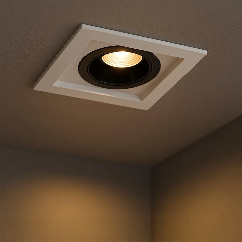 Braytron Gata Sıva Altı Kare Hareketli Spot Beyaz