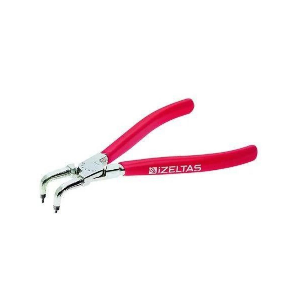 İzeltaş İç Segman Pense Yaysiz Eğri 130 Mm