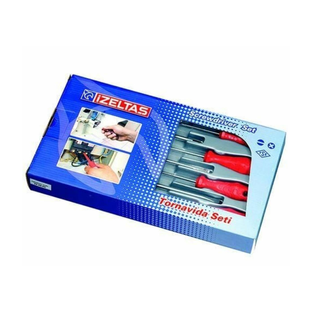 İzeltaş Opak Tornavida Seti - 7 Parça