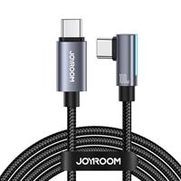 Joyroom S-CC100A17 100W Type-C to Type-C Gaming Şarj Kablosu 1.2m – Siyah