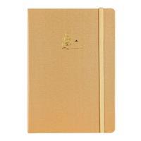 Victorias Journals Bujo Kraft Defter Keten 96 Yaprak 150 gr. Çizgili - Taba