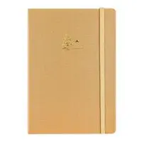 Victorias Journals Bujo Kraft Defter Keten 96 Yaprak 150 gr. Çizgili - Taba