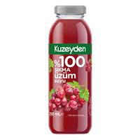 Kuzeyden %100 Sıkma Üzüm Suyu 250 ml x 12 Adet