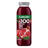 Kuzeyden %100 Sıkma Nar Suyu 250 ml x 12 Adet