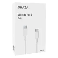Shaza Orijinal Sarım Type-C To Type-C Şarj / Veri Kablosu