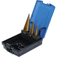 Bgs Kademeli Saç Delme Matkap Ucu 3 Lü Set 4-30Mm