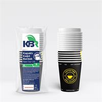 KBR Karton Bardak ve Kapak 8 oz 6 Adet