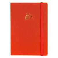 Victorias Journals Bujo Kraft Defter Keten 96 Yaprak 150 gr. Çizgili - Turuncu