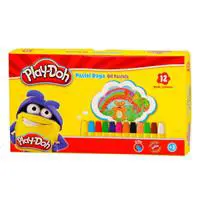 Play-Doh PA002 Pastel Boya Kalemi Seti 12 Adet - Karışık Renk