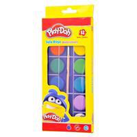 Play-Doh SU002 Suluboya Küçük Boy 12 Adet - Karışık Renk